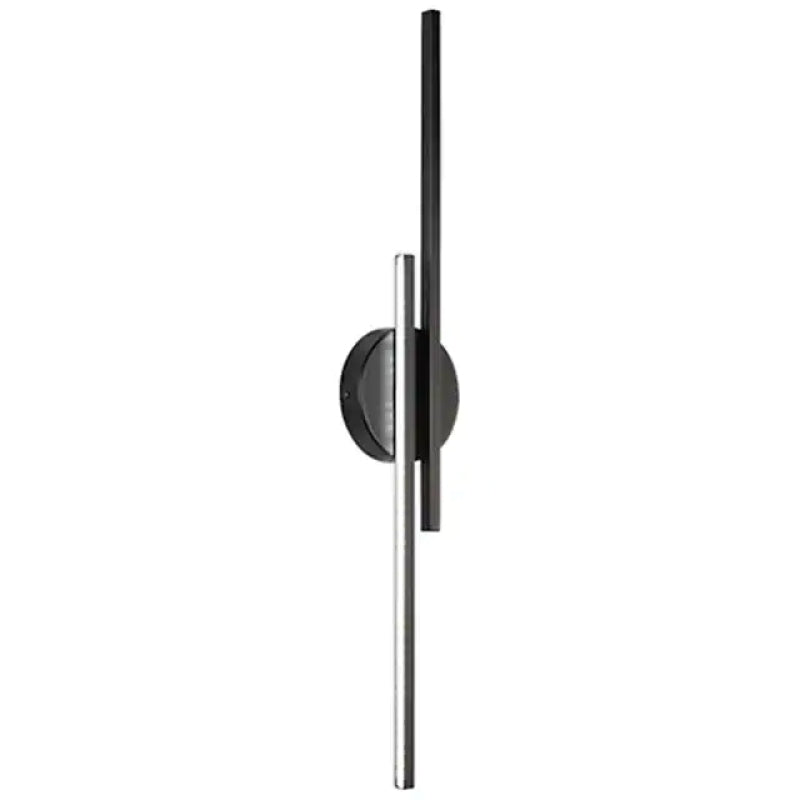 Alvara | Modern Nordic Disc or Linear Metal LED Wall Lamp, Black/White