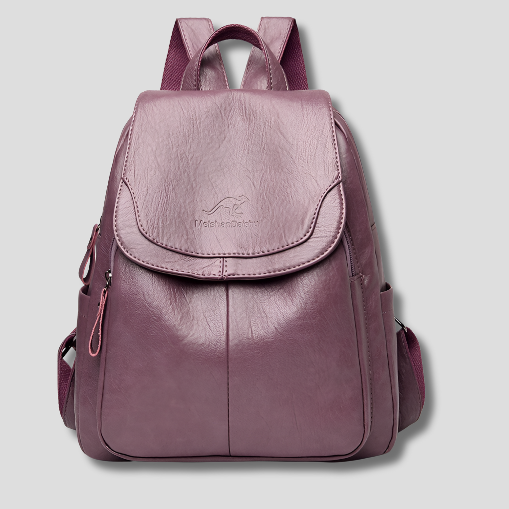 Women's Anti-Theft Backpack — Textured Embossed Exterior