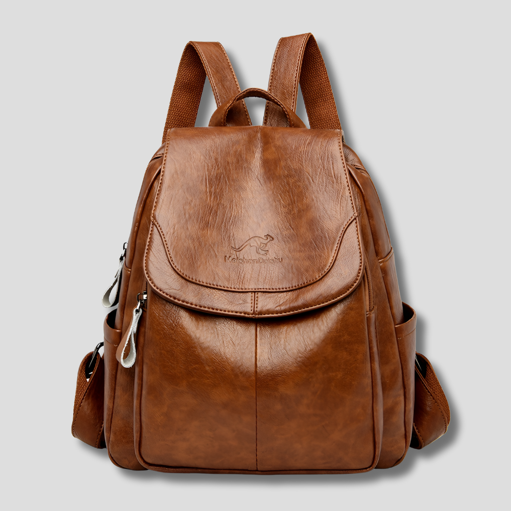 Women's Anti-Theft Backpack — Textured Embossed Exterior