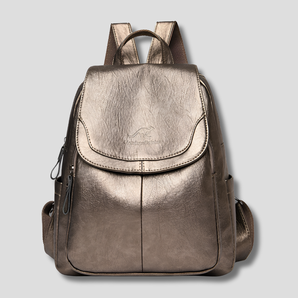 Women's Anti-Theft Backpack — Textured Embossed Exterior