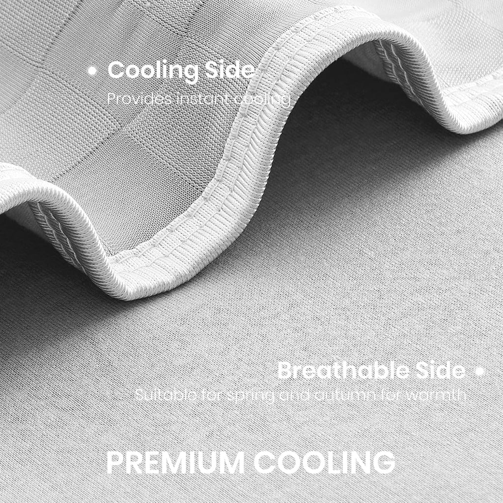 Chill Comfort Arc-Chill Technology Cooling Blanket — Soft Lightweight Fabric