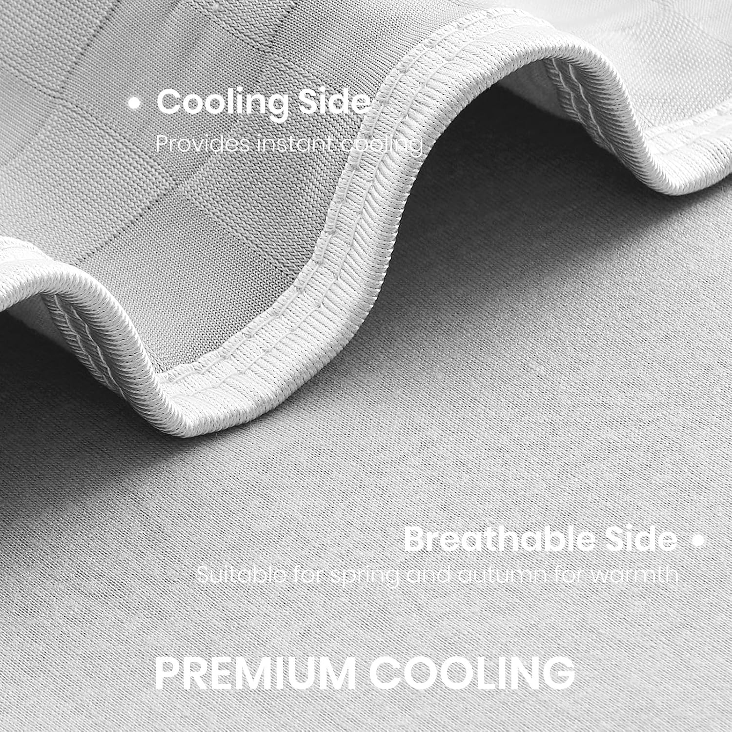 Chill Comfort Arc-Chill Technology Cooling Blanket — Soft Lightweight Fabric