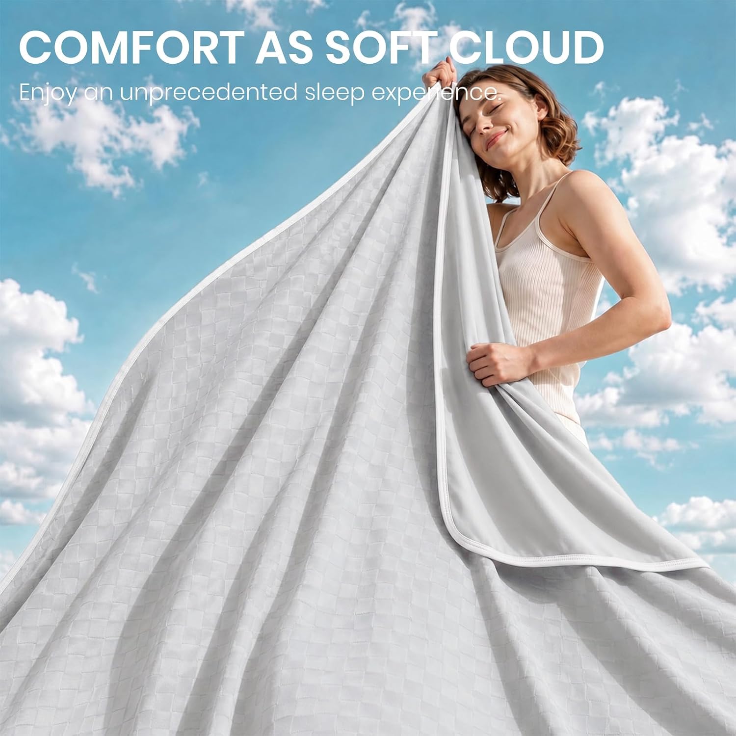 Chill Comfort Arc-Chill Technology Cooling Blanket — Soft Lightweight Fabric