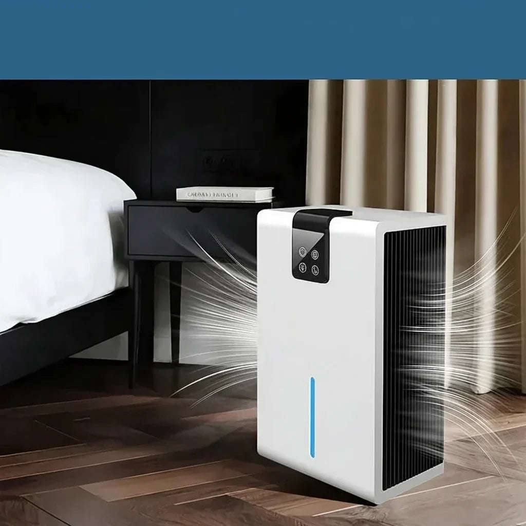 Energy Efficient Compact Dehumidifier — Continuous Moisture Extraction