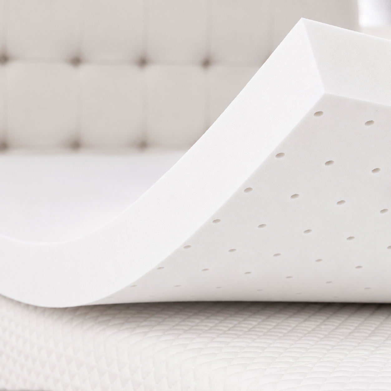 Topper per materasso rinfrescante Comfort Rest infuso di gel — tutte le misure di letto