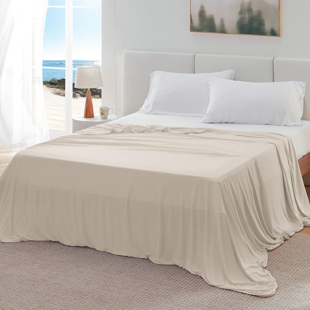 Cozy Comfort bambus-kølende plaid - let, temperaturregulerende
