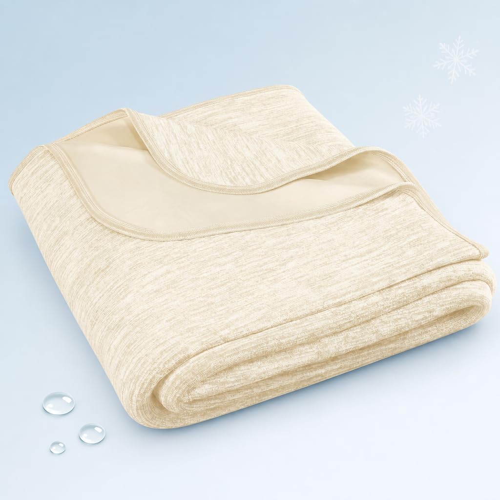 Couverture rafraîchissante grand format Queen Cool Comfort — indice de tissu Q-Max supérieur à 0.4
