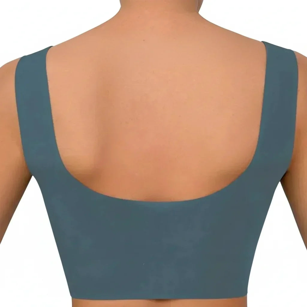 Women's Seamless Wireless Push-Up Bra — Gentle Lift Soft Fit Contour