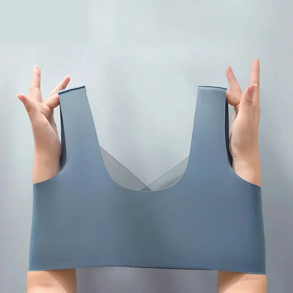 Women's Seamless Wireless Push-Up Bra — Gentle Lift Soft Fit Contour