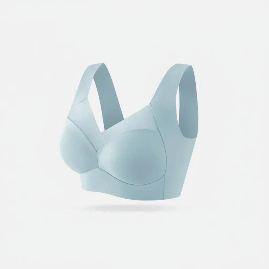 Women's Seamless Wireless Push-Up Bra — Gentle Lift Soft Fit Contour