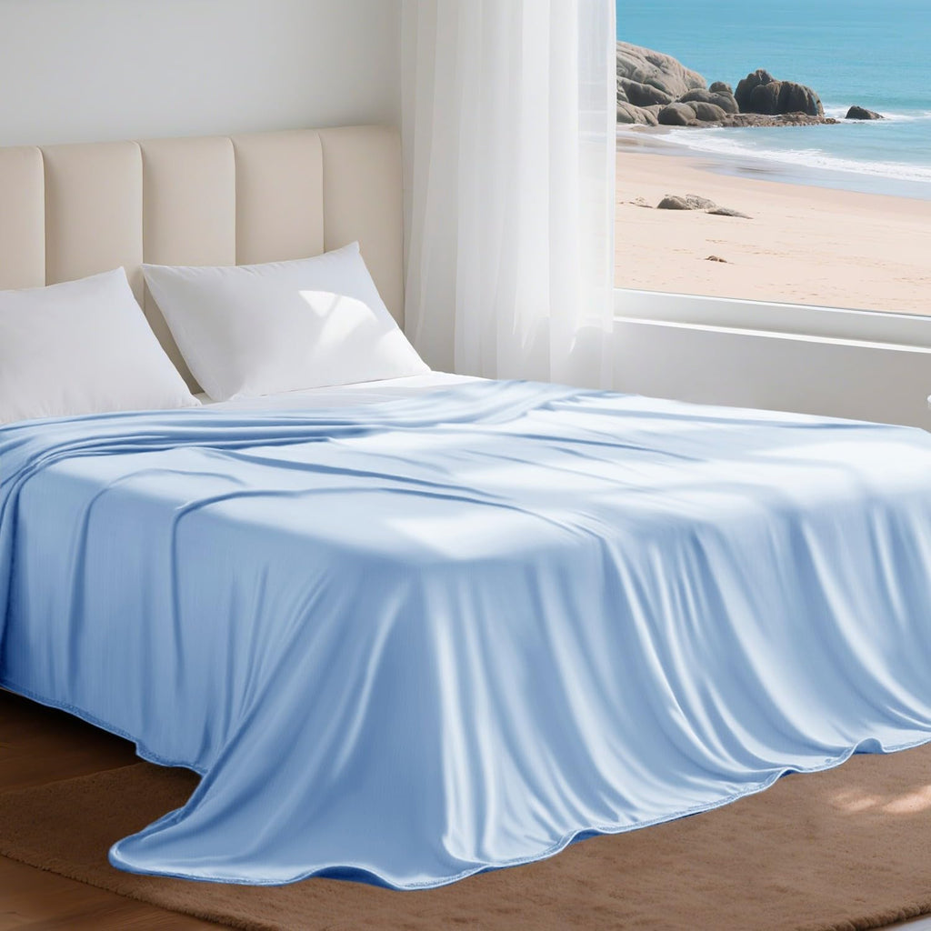 Couverture rafraîchissante grand format Queen Cool Comfort — indice de tissu Q-Max supérieur à 0.4