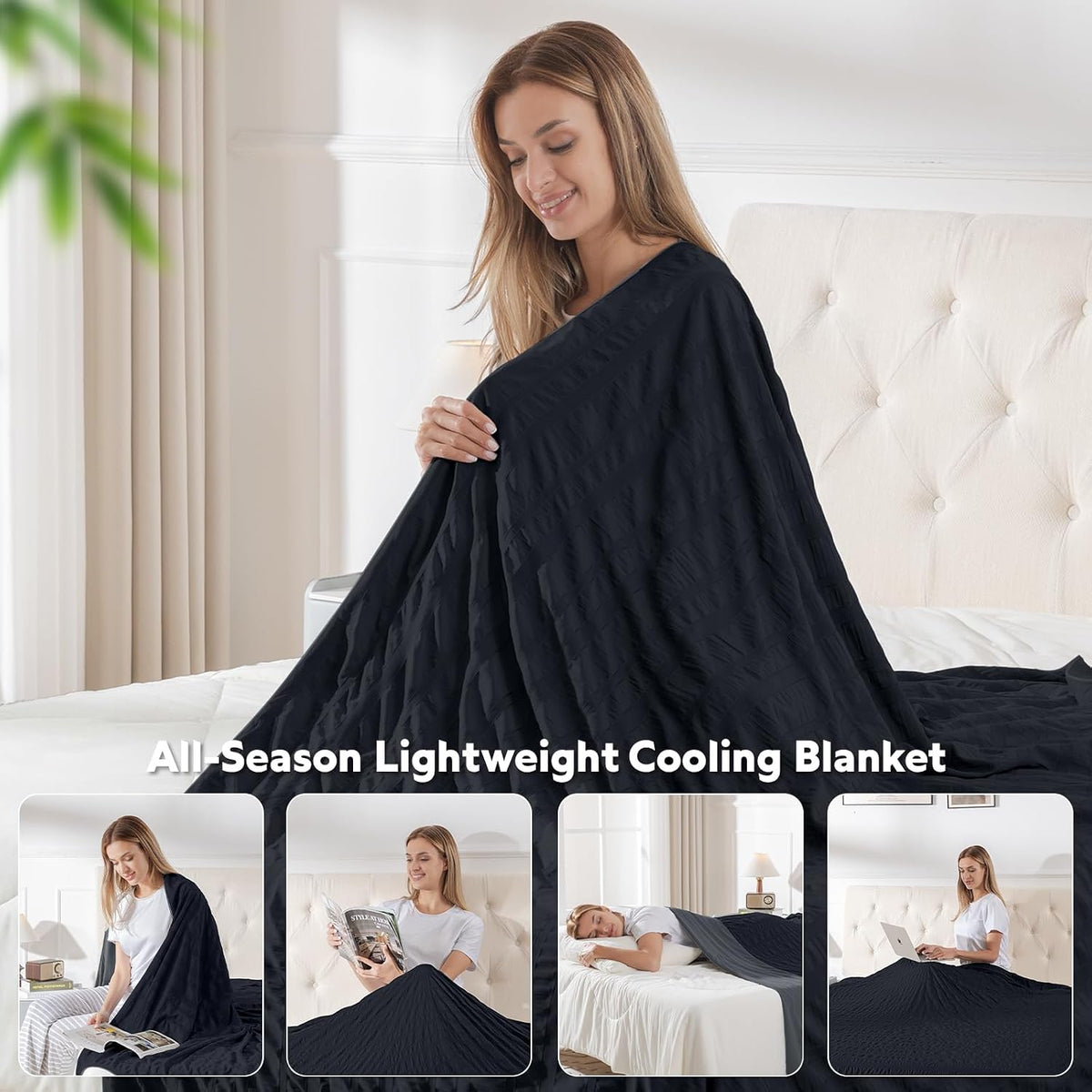 Chladivá deka Cozy Comfort - oboustranné provedení, cílená regulace teploty, rychlá absorpce tepla