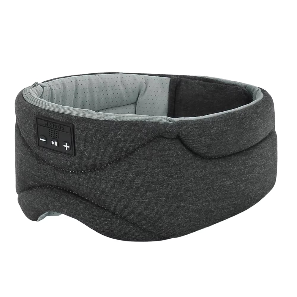 ComfortZone Bluetooth Sleep Mask — Light Blocking Contour, Soft Integrated Speakers