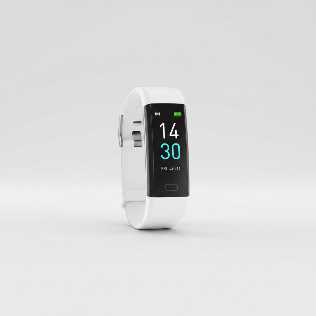 Fitness-smartwatch — continue hartslag- en bloeddrukmonitor