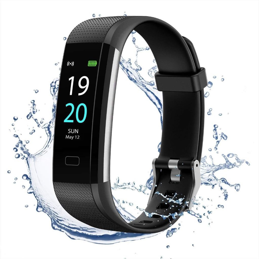 Fitness-smartwatch — continue hartslag- en bloeddrukmonitor