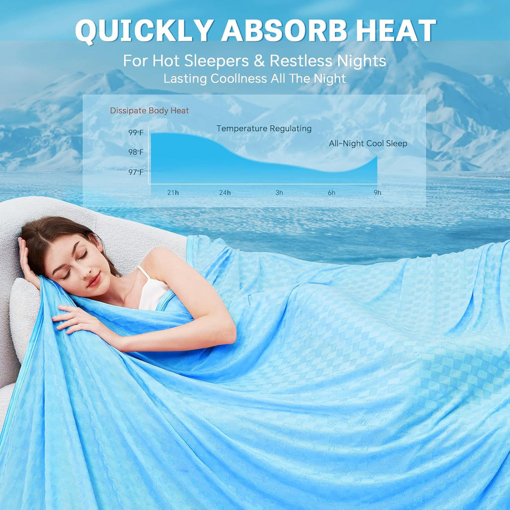 Chill Comfort Cooling Blanket — Double-Sided Cold Effect Surface