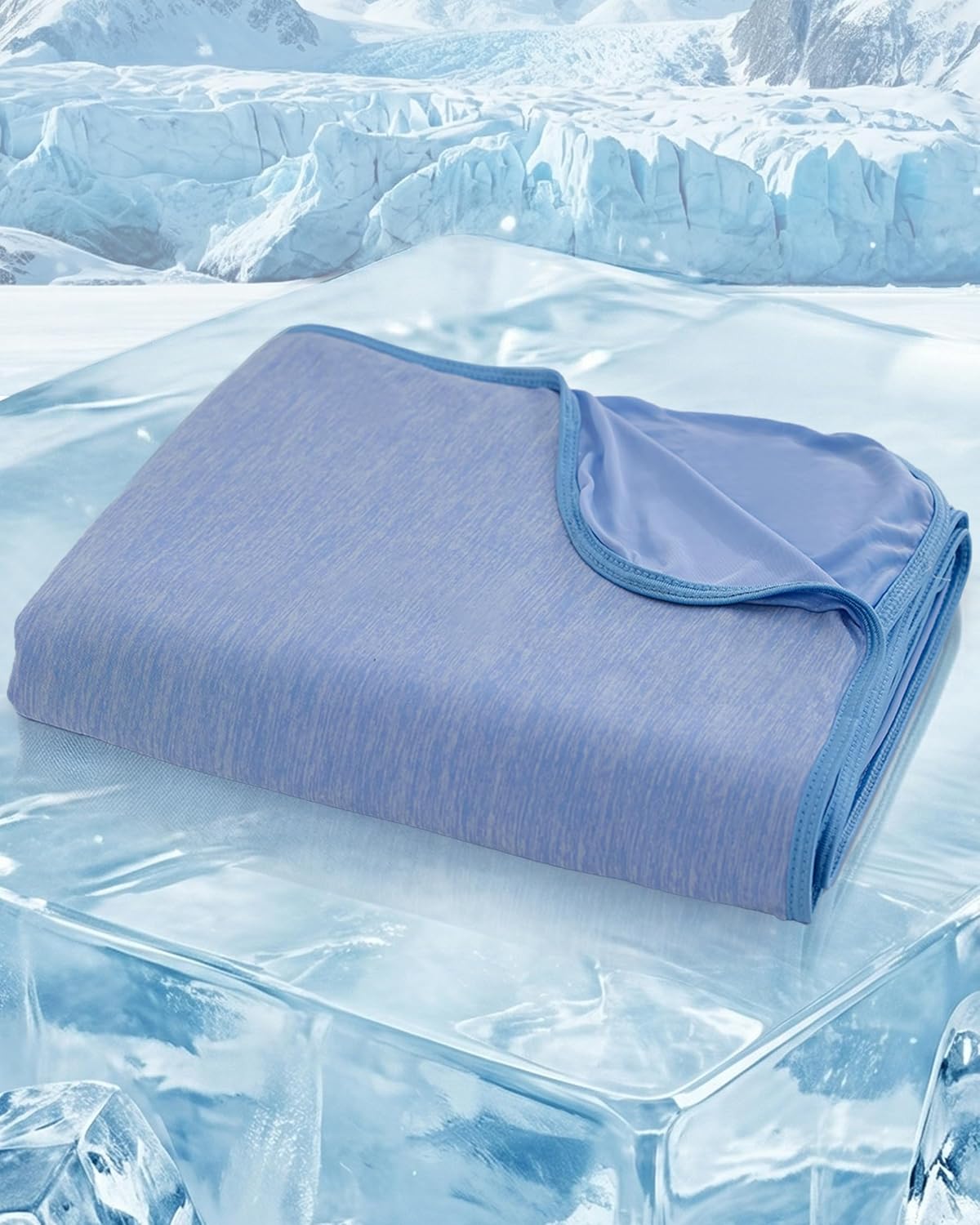 Couverture rafraîchissante Cool Comfort — régulation thermique, Q-Max supérieur à 0.4