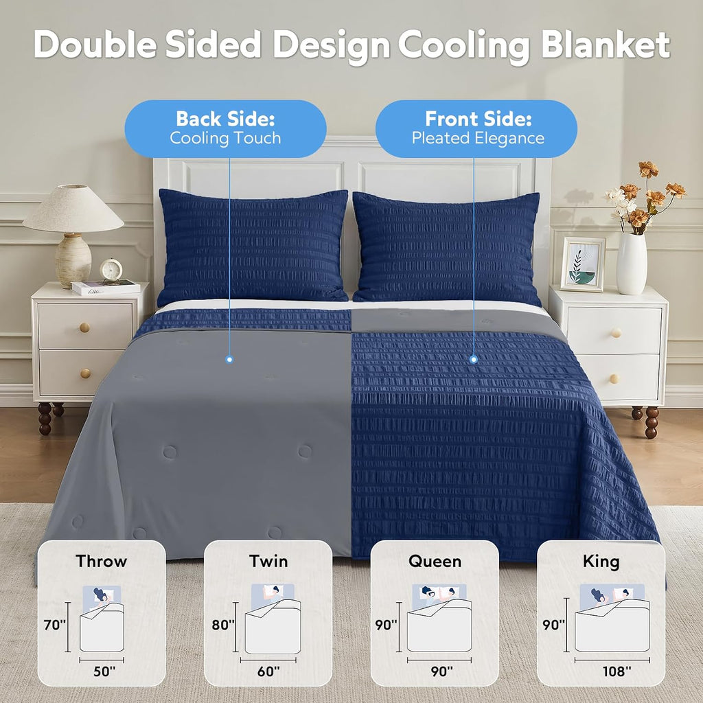 Chladivá deka Cozy Comfort - oboustranné provedení, cílená regulace teploty, rychlá absorpce tepla