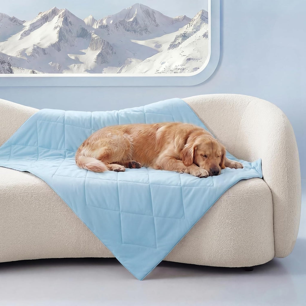 Cozy Pet Haven Kühlmatte – waschbarer Stoff, wärmeableitende Oberfläche