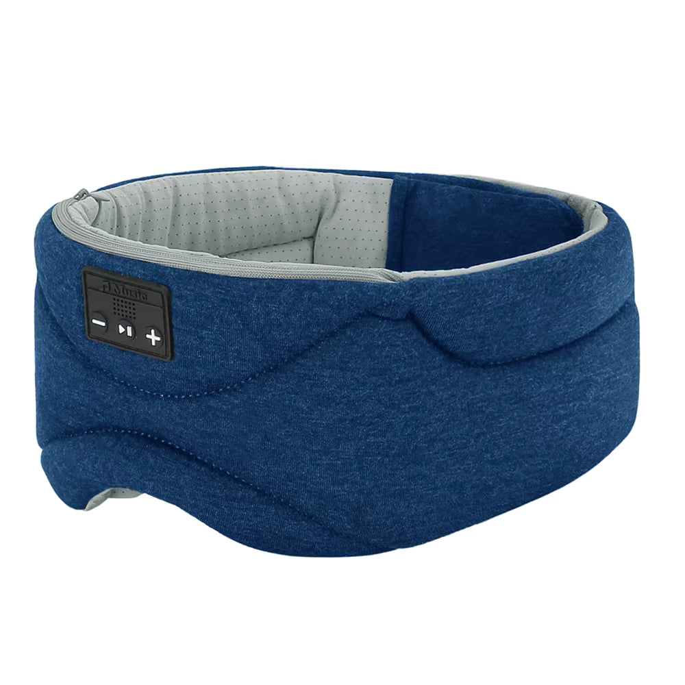 ComfortZone Bluetooth Sleep Mask — Light Blocking Contour, Soft Integrated Speakers