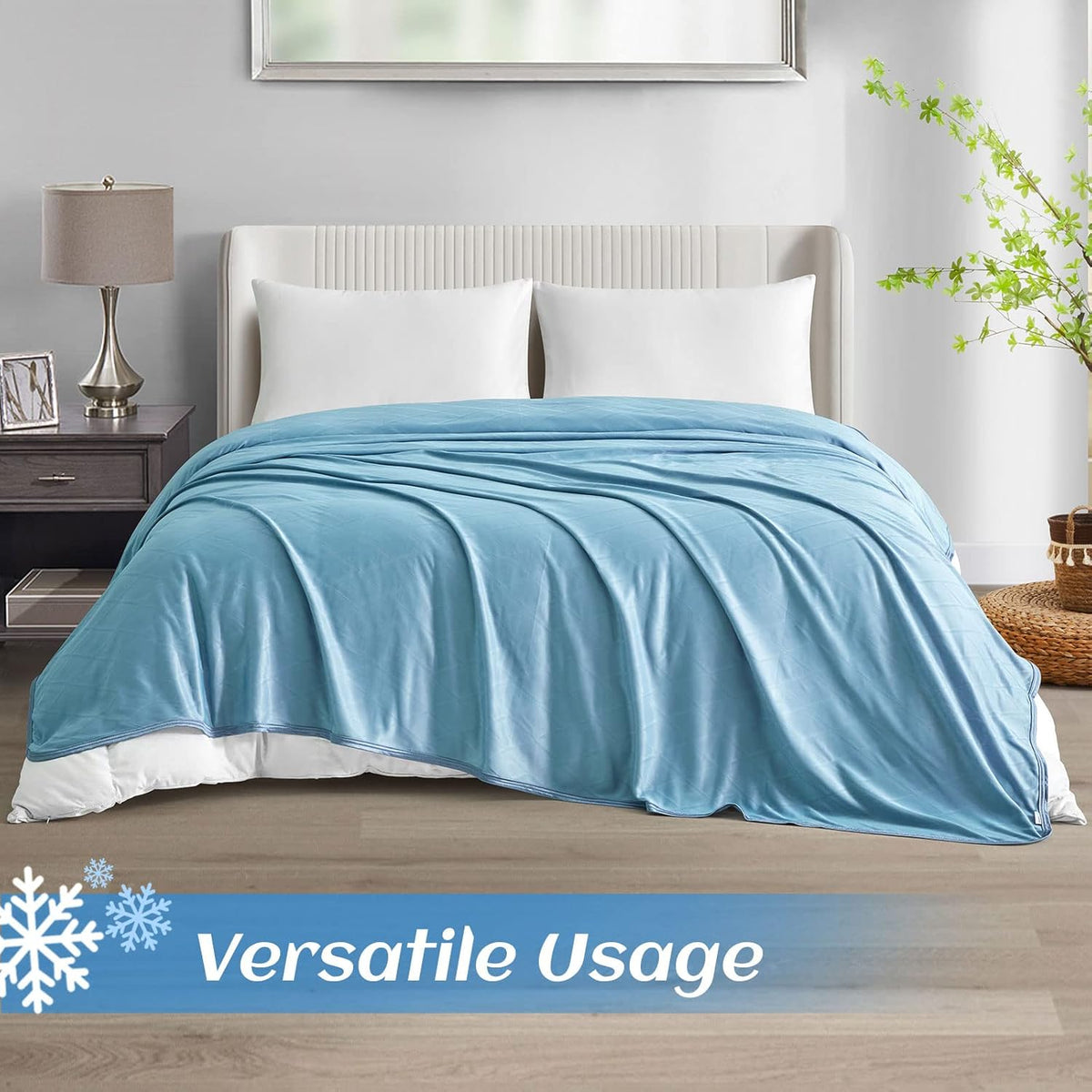 Lehká chladivá přikrývka Cool Comfort — dvouvrstvá regulace teploty