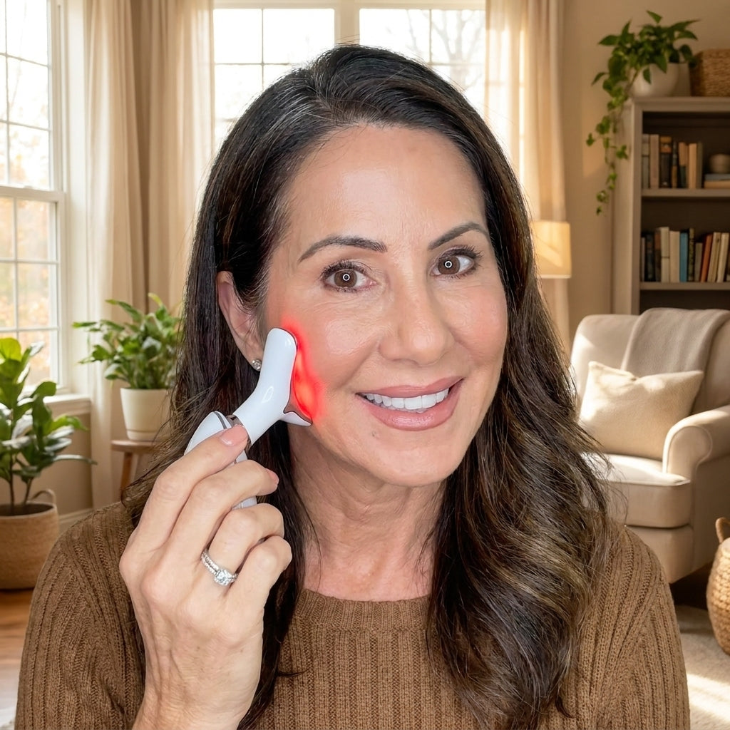 3-in-1 LED Facial Sculptor for a Visibly Firmer, Radiant, and Contoured Complexion