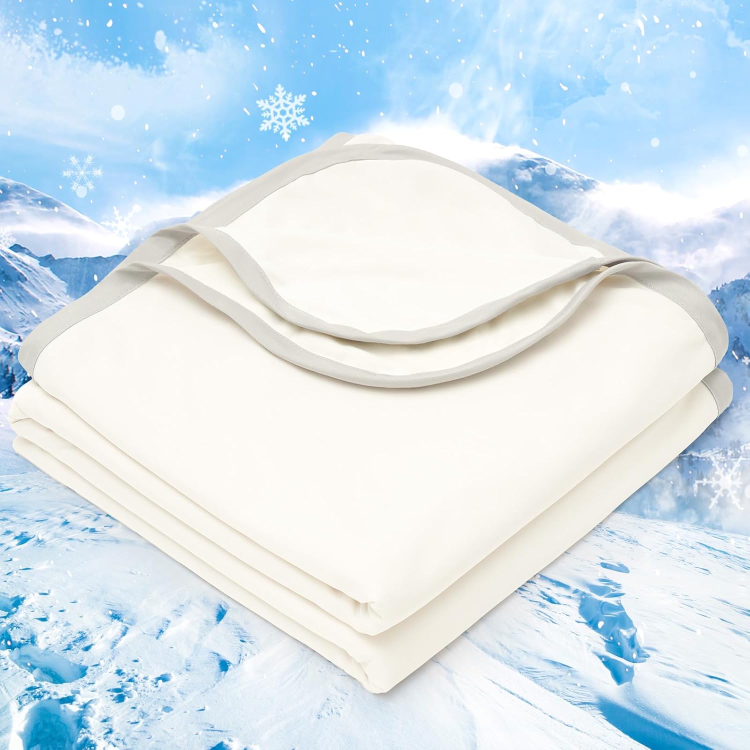 Chill Comfort Arc-Chill Tech Double-Layer Lightweight Cooling Blanket