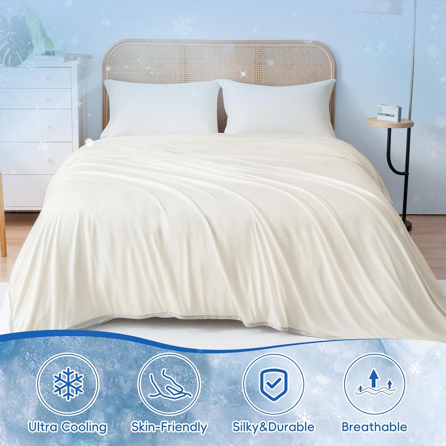 Chill Comfort Arc-Chill Tech Double-Layer Lightweight Cooling Blanket