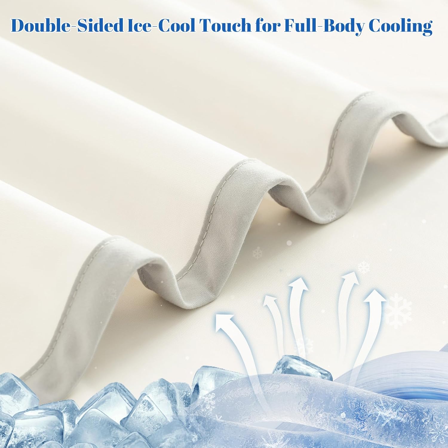 Chill Comfort Arc-Chill Tech Double-Layer Lightweight Cooling Blanket