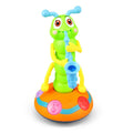 Motorized Dancing Caterpillar Baby Toy — Integrated Music Player, Glowing Lights