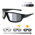 Lentes fotocromáticas polarizadas — proteção UV antirreflexo