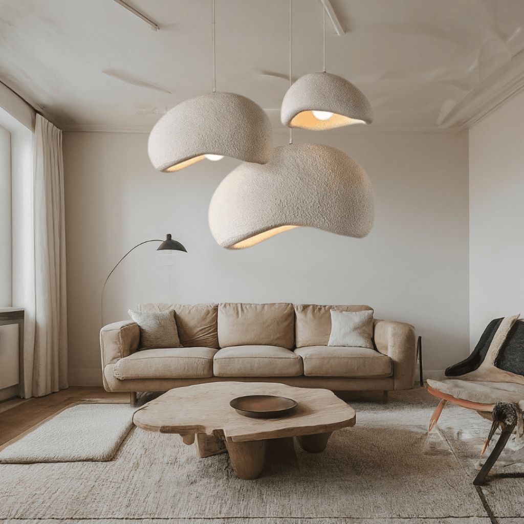 Modern Ceiling Pendant Light — Adjustable Suspension, High-Density Polystyrene Shade
