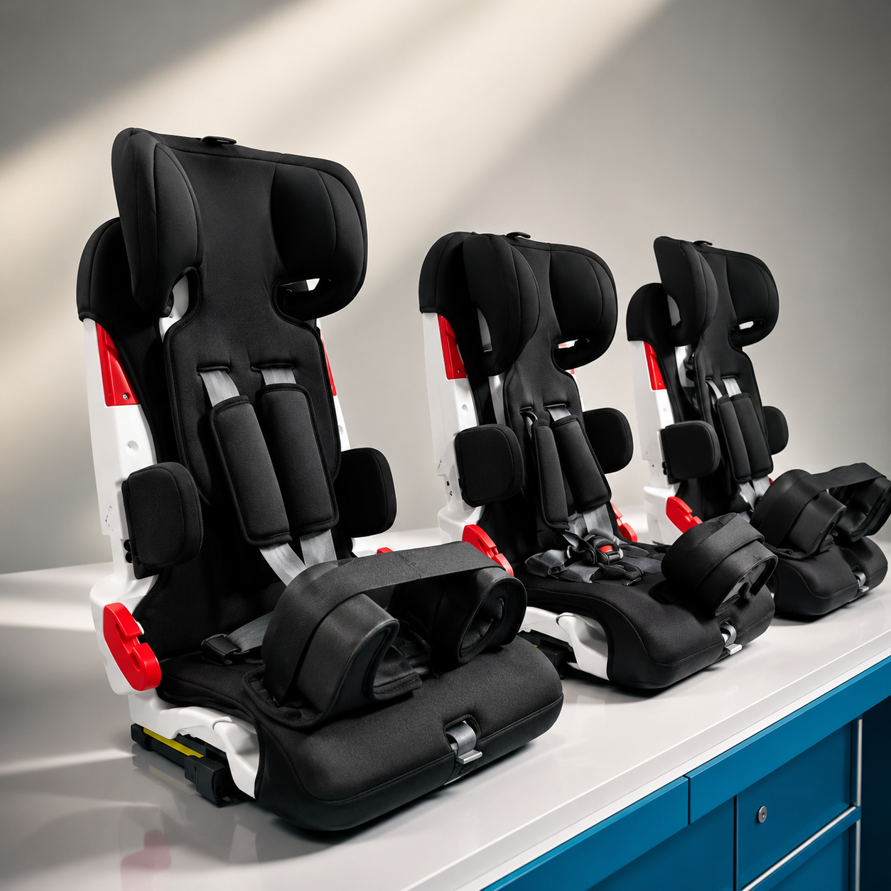 Adjustable Kids Booster Seat — Ergonomic Support, Ages 3 to 12