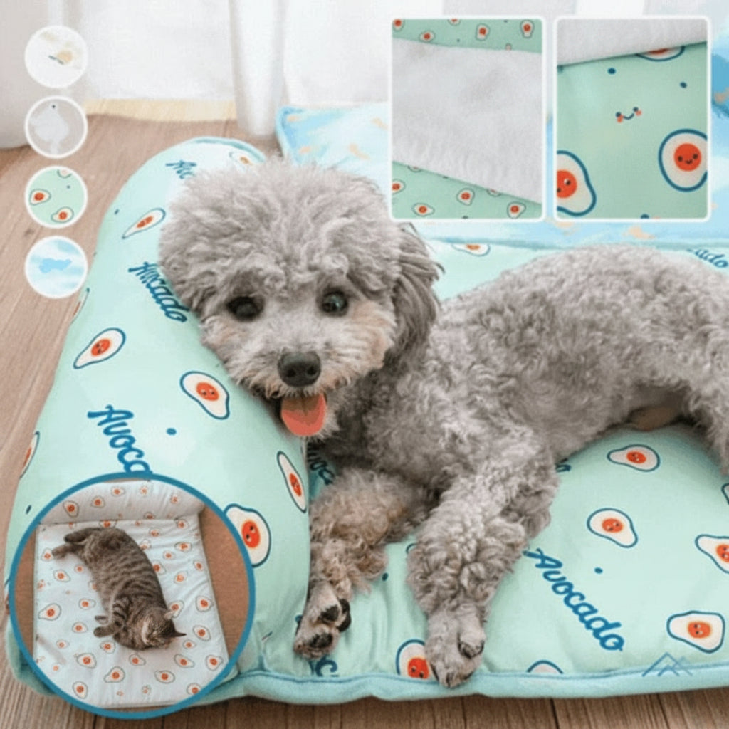 Self-Regulating Pet Cooling Mat — Passive Heat Relief for Dogs and Cats