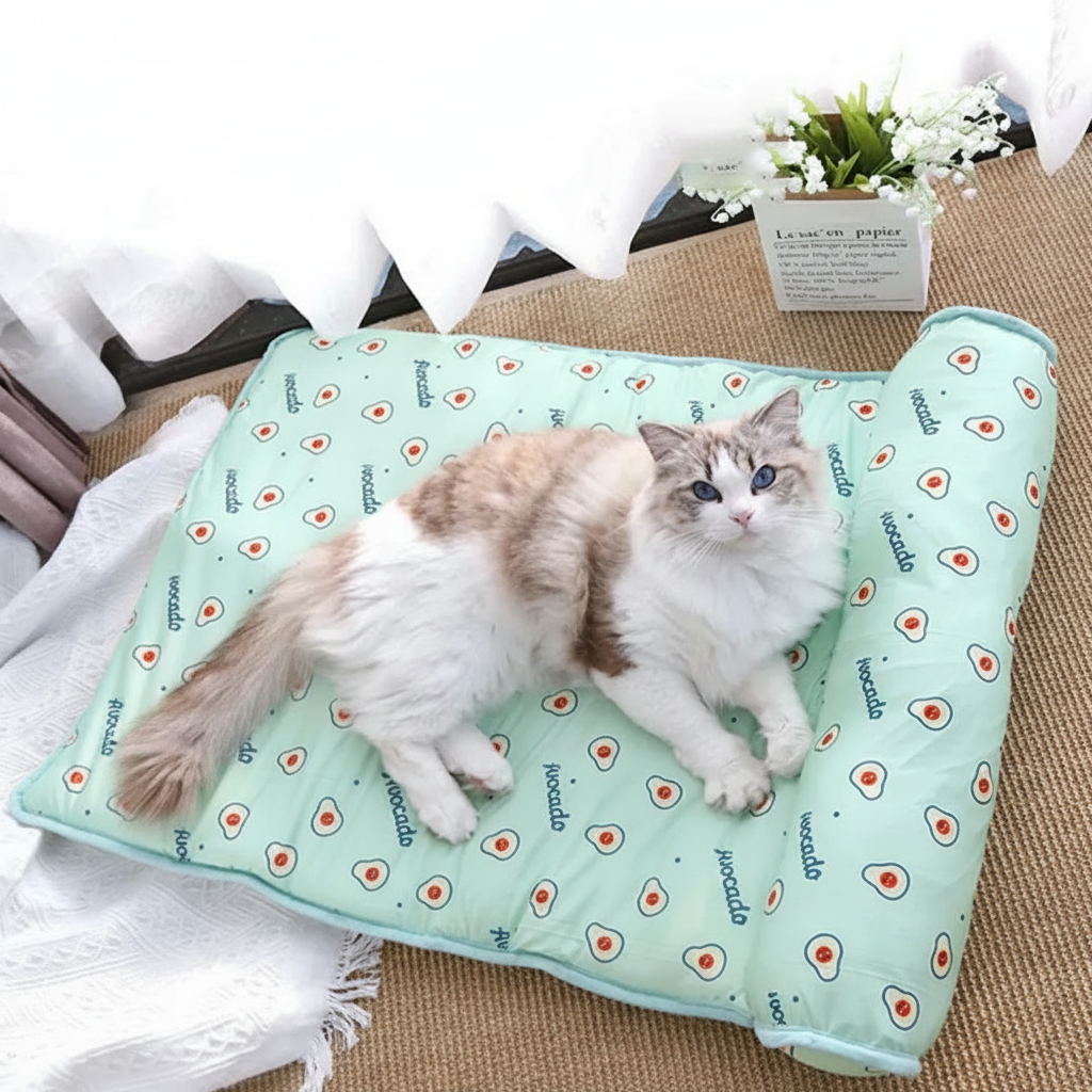 Self-Regulating Pet Cooling Mat — Passive Heat Relief for Dogs and Cats