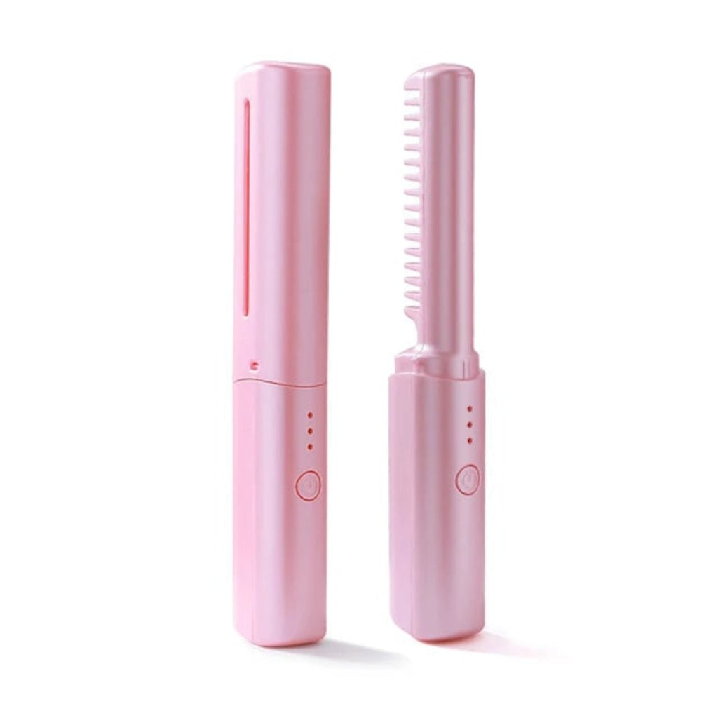 Cordless Portable Hair Straightener — Rapid Heat, Lightweight Build