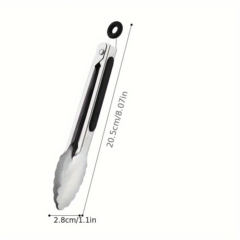 Stainless Steel Locking Kitchen Tongs | meowbutter