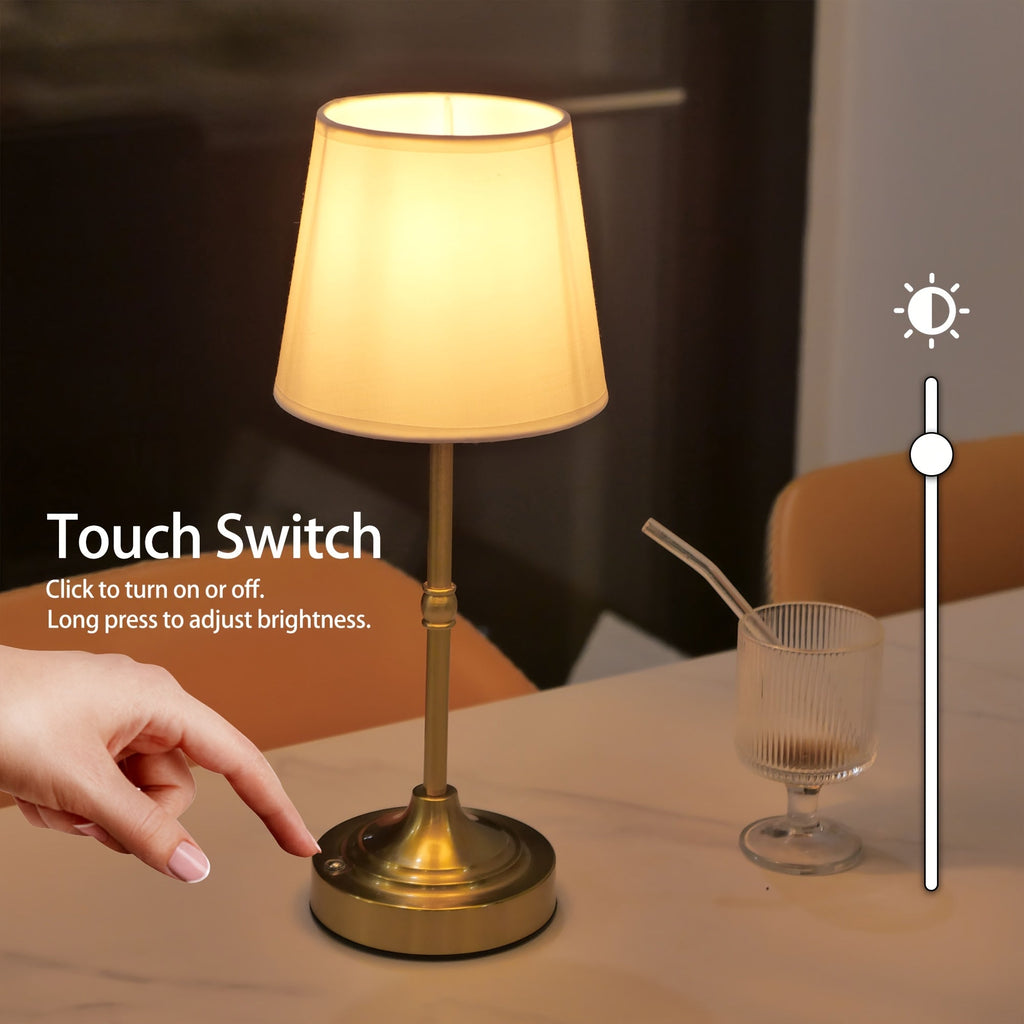 Ściemniana bezprzewodowa lampka stołowa | Ładowanie przez USB | Meowbutter