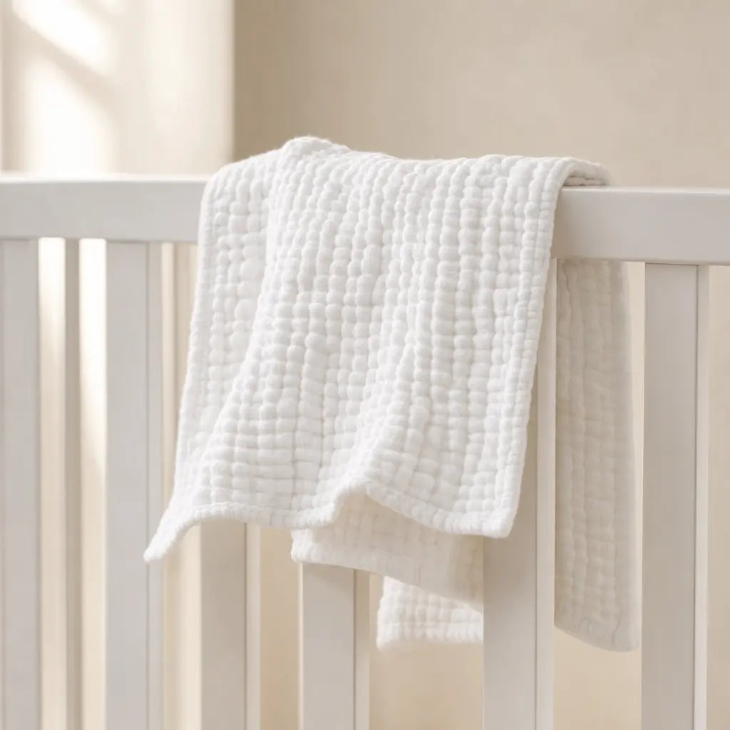 Burp Cloths Crafted From Muslin For Newborn Baby Care Essentials Pack