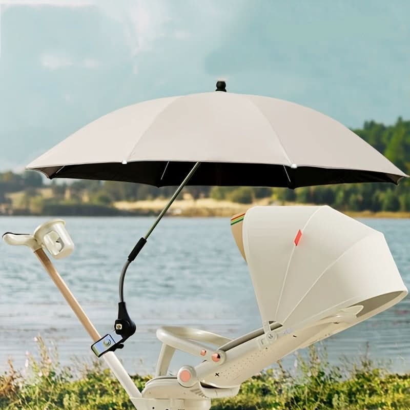 Bendable Arm Sunshade Umbrella for Strollers & Trolleys | meowbutter