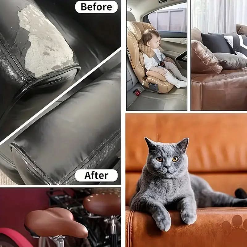 Patches de Reparação em Falso Couro Autoadesivas para Mobiliário | meowbutter
