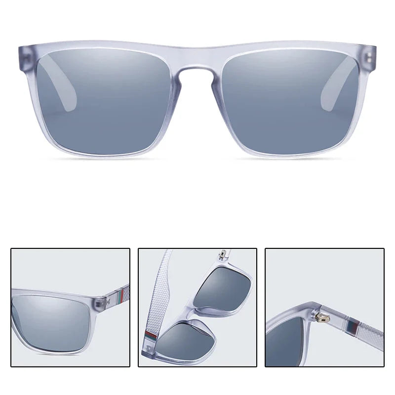 Cruiser Classic-polariserte solbriller - HD-antirefleks bikerbriller