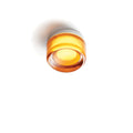 Dimple LED-væglampe — tekstureret glas, diameter på 10–12cm