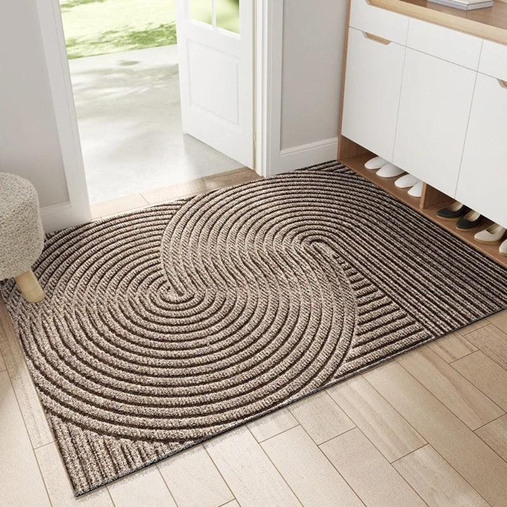 Durable Textured Doormat — Anti-Slip Underside, Grit and Dust Trapping Top