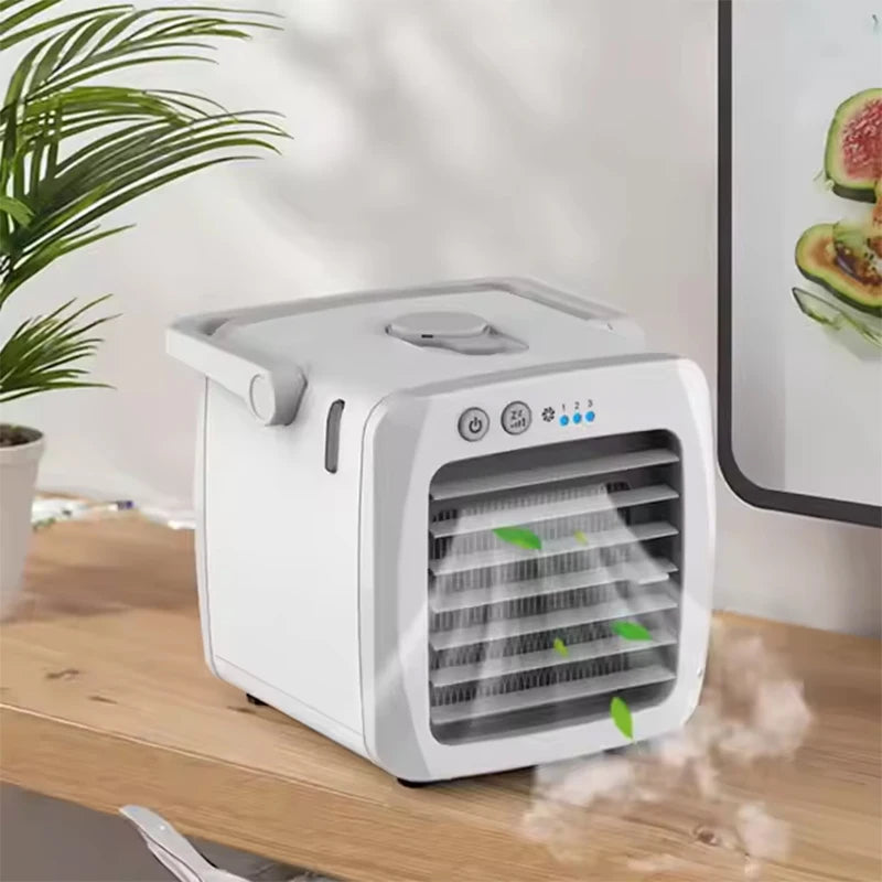 Arrefecedor de Ar Portátil 4 em 1 - Humidificador - Purificador - Controlo Remoto | meowbutter