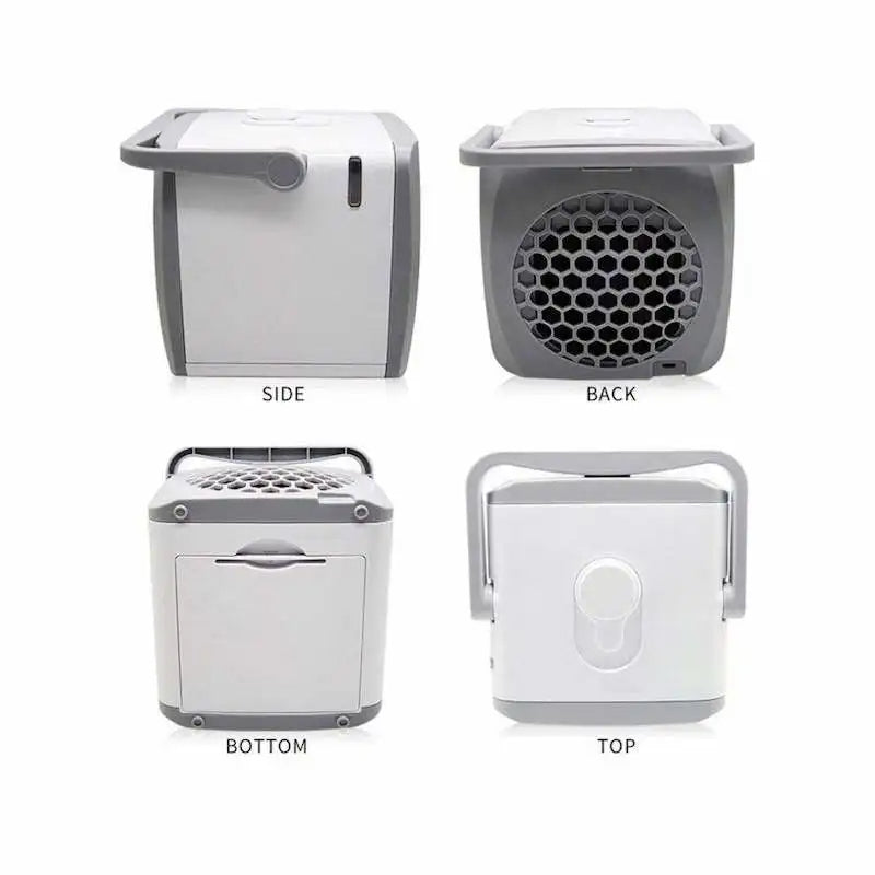 Arrefecedor de Ar Portátil 4 em 1 - Humidificador - Purificador - Controlo Remoto | meowbutter