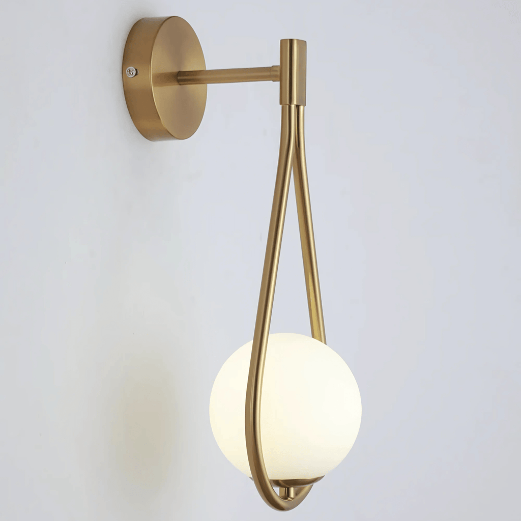 Aplique de pared en forma de gota | Lámpara de pared moderna en forma de lágrima | Meowbutter