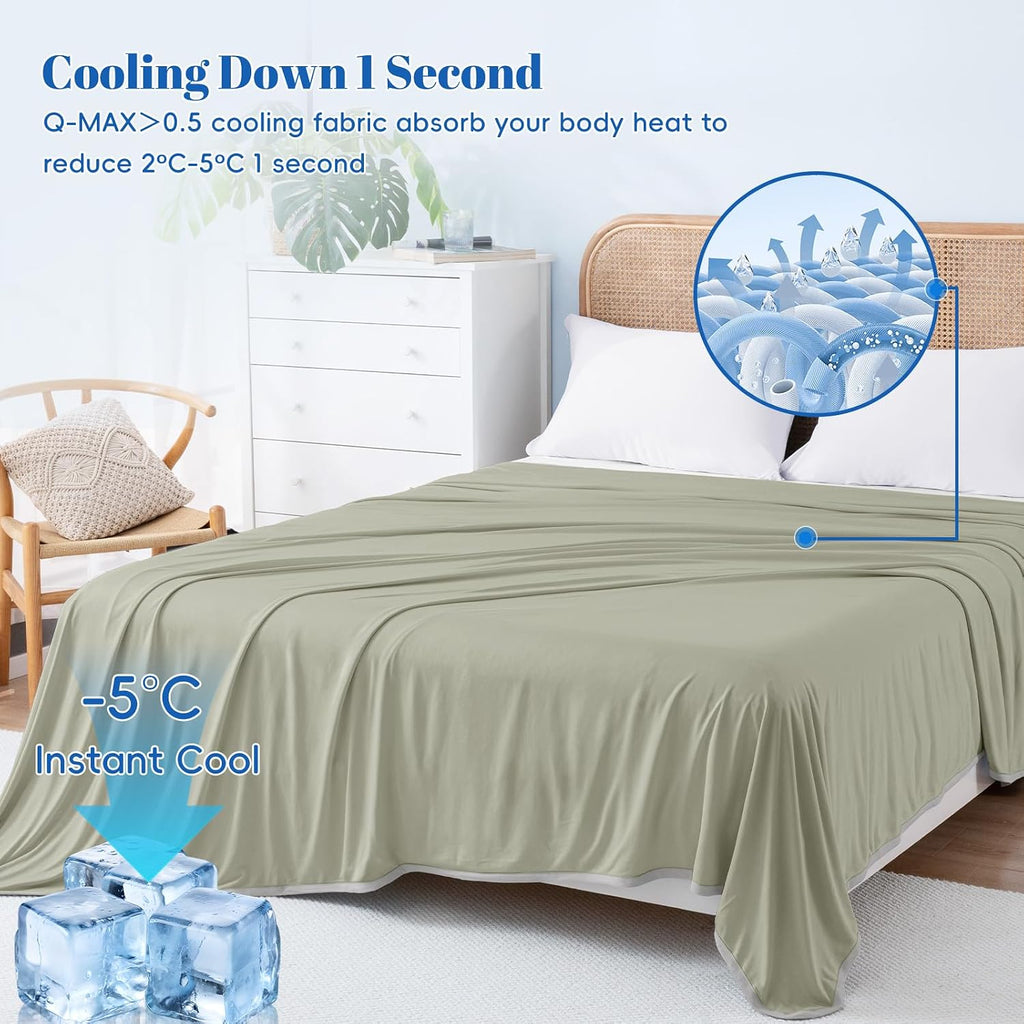 Chill Comfort Arc-Chill Tech Double-Layer Lightweight Cooling Blanket