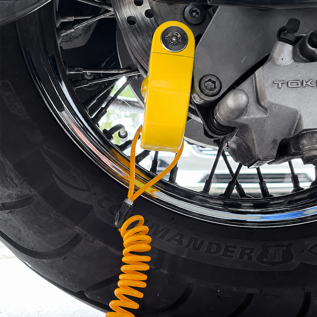 Guardian Lock — Rechargeable Alarm Disc Lock | meowbutter
