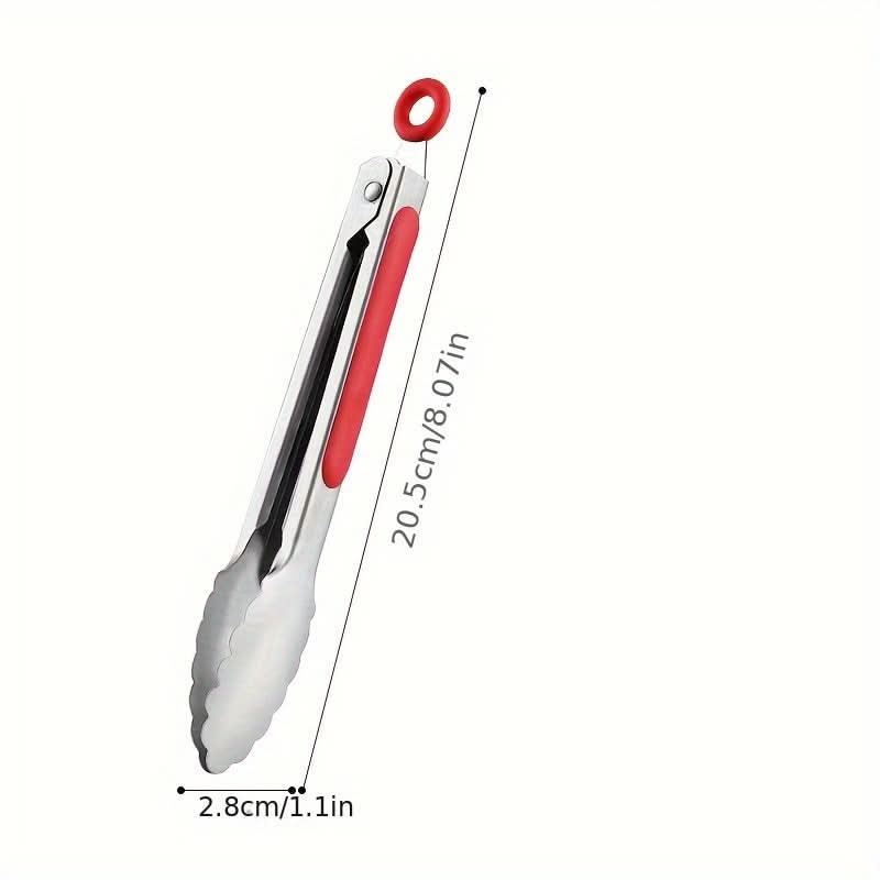 Stainless Steel Locking Kitchen Tongs | meowbutter